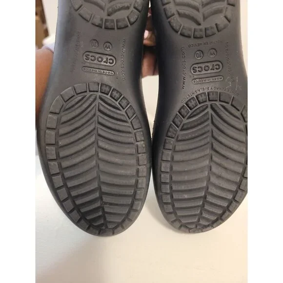 Crocs Kadee Ballerina Flats Black Size 10 Women - Picture 7 of 8
